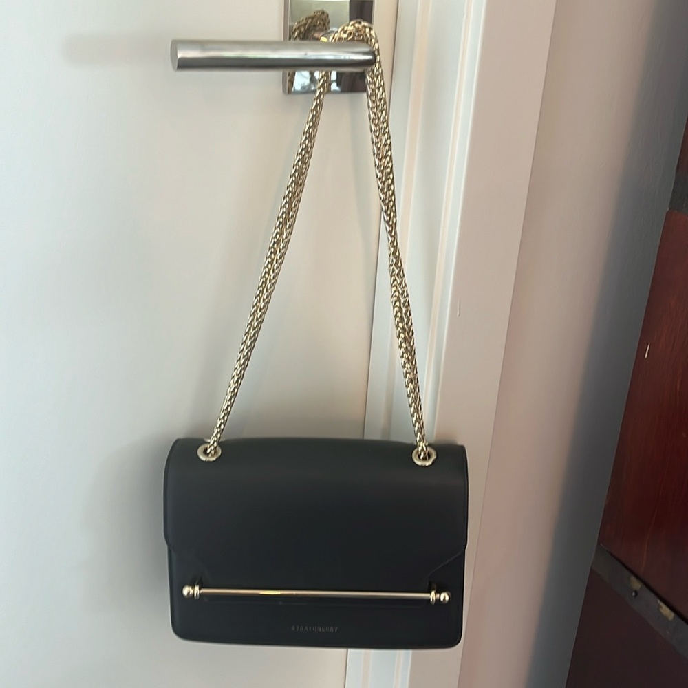 Strathberry East/West Black Bag